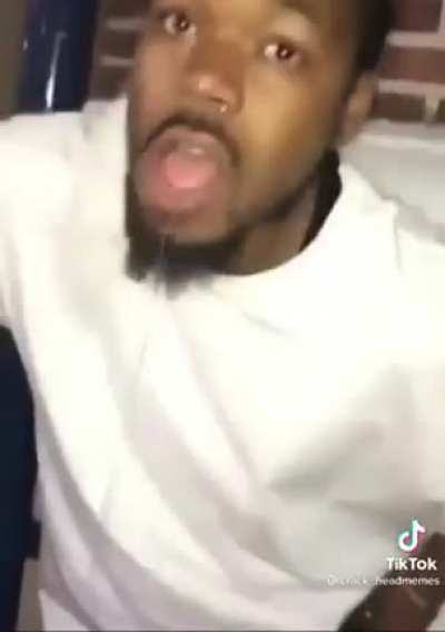 Man caught lackin