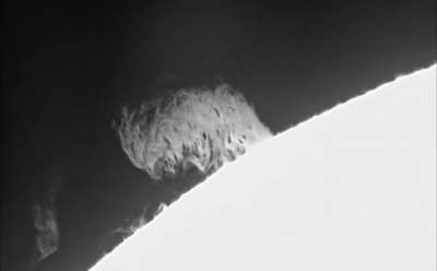An oldy - A huge and complex prominence dancing