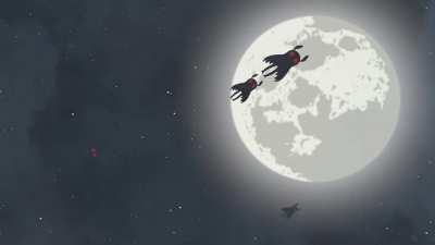 A little animation of a flock of mothmen I made today with Procreate / Premier Pro