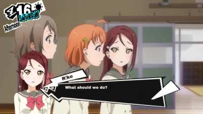 Love Live Sunshine x Persona 5 : Mari&rsquo;s Deal