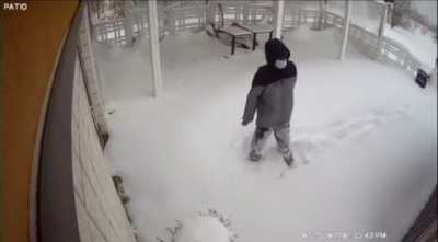 Walking through a snowstorm to go to a restaurant only to find out it&rsquo;s closed