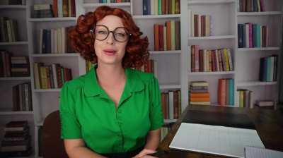 Intro to my newest full length ENF video, an embarrassed naked librarian who turns exhibitionist 