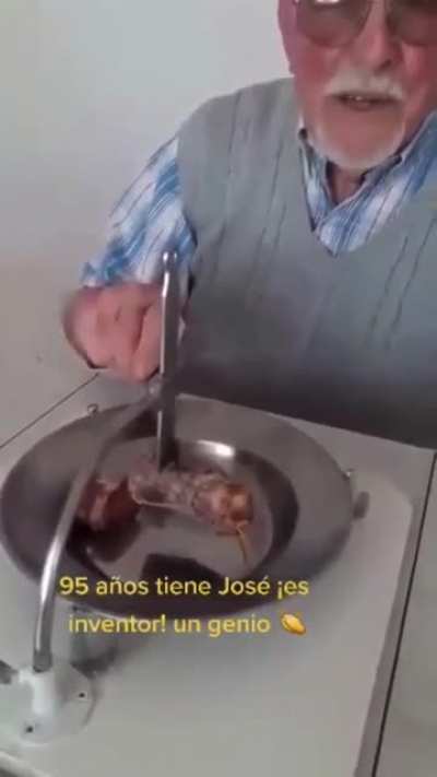 Necesitamos más personas así, un genio total