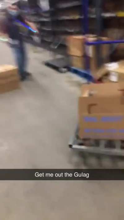 Dont let my manager see this, he&rsquo;ll throw us into the Gulag&sup2;