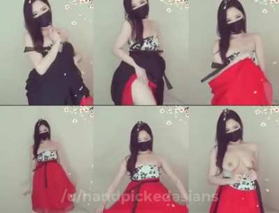KBJ Ruru 루루 Returns Again Stunning the Audience with a Sexy Twist on Korean Traditional Clothing, Music, and Dance
