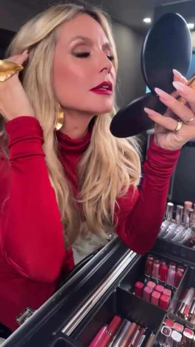 "Germany&rsquo;s next Topmodel makeup" (26/01/2025) -from ig-