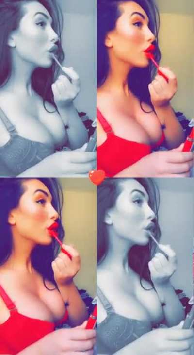 Do you want my lipstick all over your cock baby