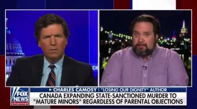 Tucker Carlson: Canada to allow for physician "assisted suicide" of minors without parental approval