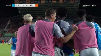 Houston Dynamo 1 - Charlotte FC [2] | Micael shockingly passes the ball directly into his own net to hand Charlotte the win (81&rsquo;)