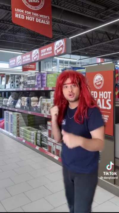 Shopping at Aldi
