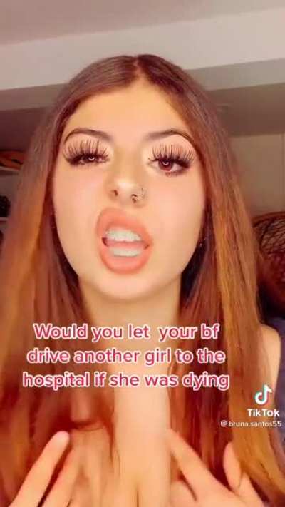 What is wrong with her mouth?