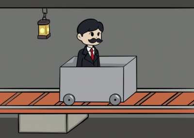 I made a looping animation of Mumbo bumping his head