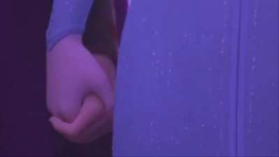 Holding hands