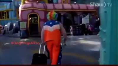 Me on the way to the next stadium.