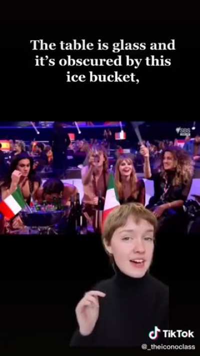 Explaining to French Eurovision fans how perspective works