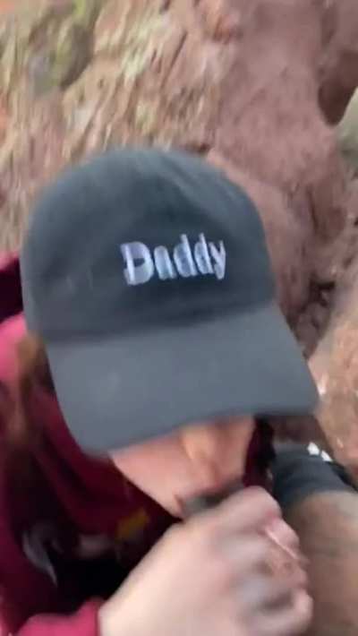 When she says she going hiking with a friend, this is what shes really doing