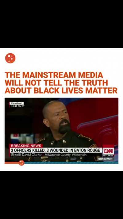 Hilarious how the CNN reporter tries stop the officer’s monologue because it doesn’t fit his narrative