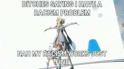 racism funny 😂