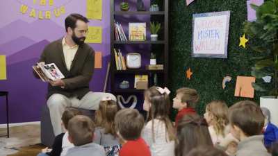 Matt Walsh of The Daily Wire reads his anti-trans book "Johnny The Walrus" to a group of preschoolers. Yes, this is 100% real and not satire in any way