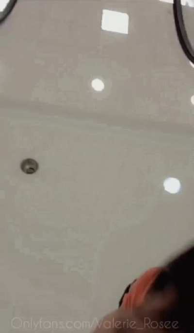 Upskirt &amp;amp; butt plug while Christmas Shopping at the mall 😜
