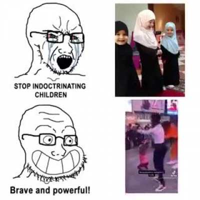 just why who let their child do this