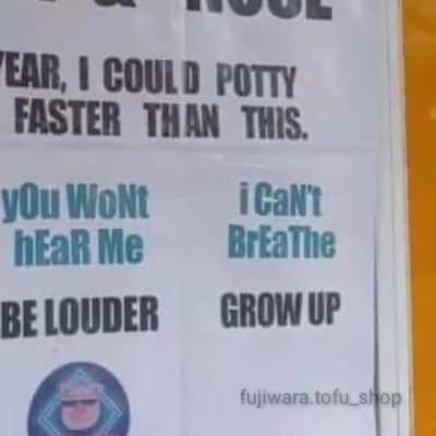 Grow up Lmao