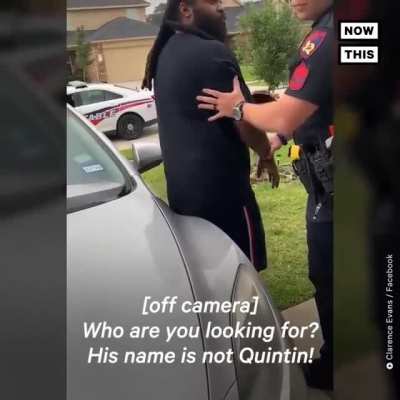 This is what racial profiling looks like