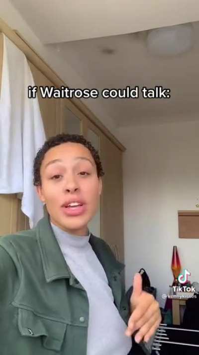 I think this deserves to be here. For content, Waitrose is a British supermarket