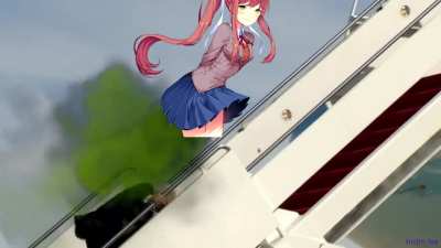 Monika farts on Joe Biden