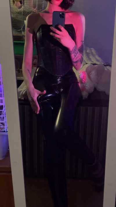 Kneel slave worship my hard cock