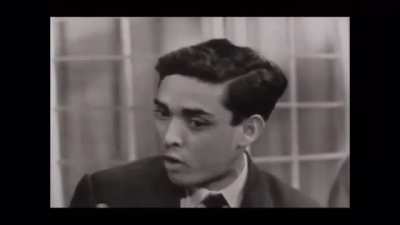 A clip from 1956 where a Pakistani and Indian were agreeing with each other against a trash British person