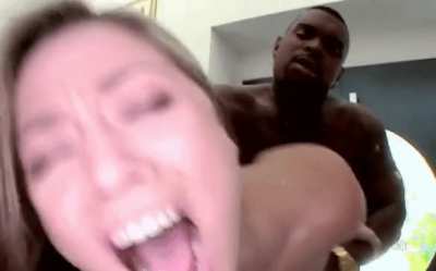 Rico Strong dicking down Kristina Rose with ease. Had her screaming from the good dick. She was feeling Rico before the scene on the BTS.