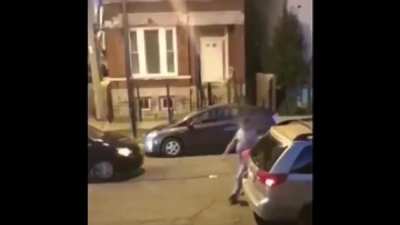 Breaking another mans window