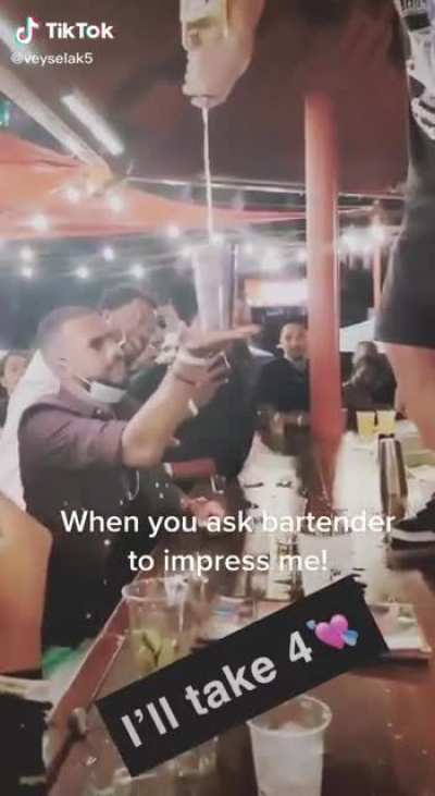 Does anyone know how to make a holy bartender?