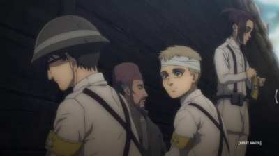 İngilizce dublaj Attack on Titan'da Osmanlı askeri i&ccedil;in T&uuml;rk&ccedil;e seslendirmen kullanmışlar, orijinal Japonca dublajında b&ouml;yle yapmamışlardı. G&uuml;zel olmuş.