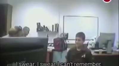 imagine being 11 and being subjected to this kind of abuse, just shows how heartless the Israelis are.