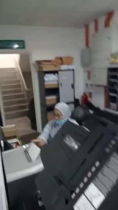 Evil coworker...