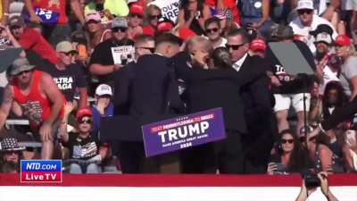 One of the best quality videos I&rsquo;ve seen of the assassination attempt on Donald Trump from start to finish.