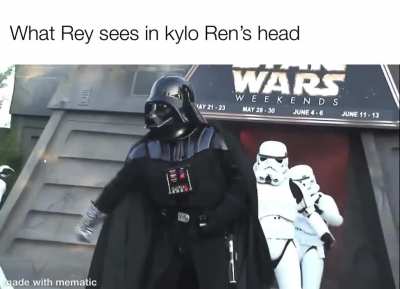 What Rey sees in kylo Ren&rsquo;s head