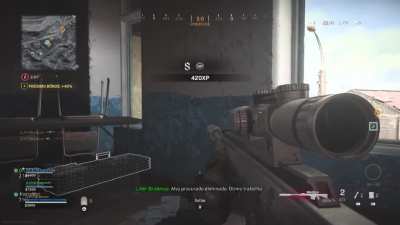 My friend just hit a 562 meters (614 yards) snipe