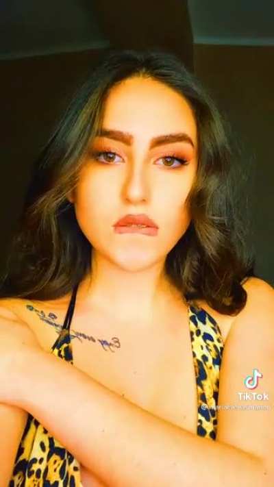 Fat tits and braces on this 19 year old tease