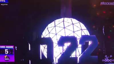 LEAKED ball drop 2022 leaked 1 DAY EARLY