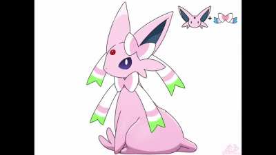 "I tried putting Sylveons Ribbons at other Eeveelutions" by Tontaro_