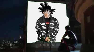 Everywhere I go, I see Drip Goku...