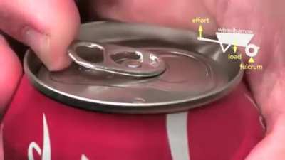 The engineering &amp;amp; physics behind opening a can of soda.