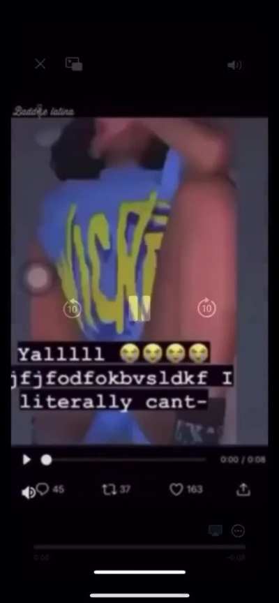 Skis Jackson gets her cute little pussy touched