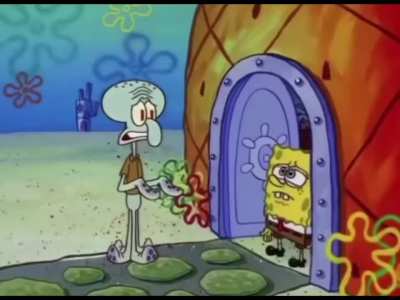 The latest episode of SpongeBob is crazy
