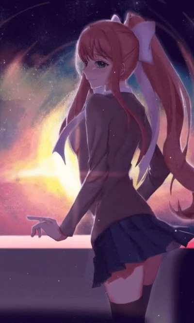 An animated wallpaper for mobile