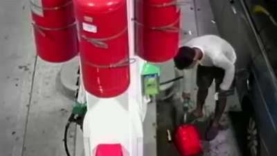That's not how gas pumps work