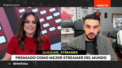 Menuda verg&uuml;enza de streamer de verdad...